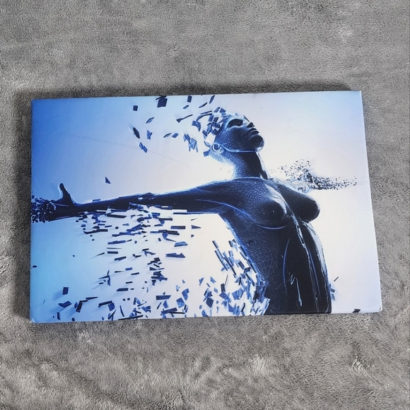 18 x 12 x 1 Wall Art Futuristic Print Home Accent Technology AI Robot Digital - Picture 1 of 3